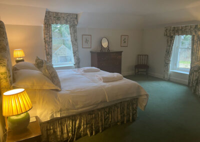 Master Bedroom at Tornashean, Strathdon, Aberdeenshire